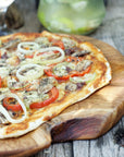 Morterone Teak Pizza Board