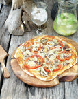 Morterone Teak Pizza Board