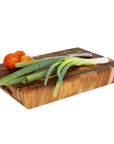 Rico & Plato Podina End Grain Teak Cutting Board