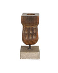 Romeo Wooden Candle Holder (Set of 3)