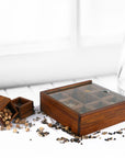 Teak Spice Box