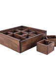 Teak Spice Box