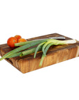 Tulasi End Grain Teak Cutting Board