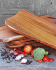 Wave Teak Cutting/Serving Platter