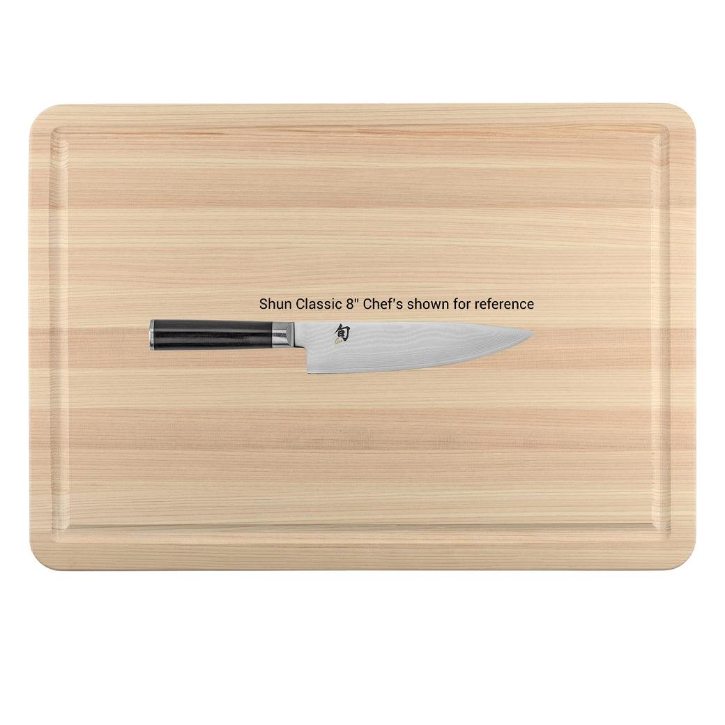 Shun Hinoki Cutting Board - J. L. Hufford