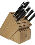 Shun Classic 9 Pc Chef's Choice Block Set w/ 22-Slot Bamboo Block - J. L. Hufford