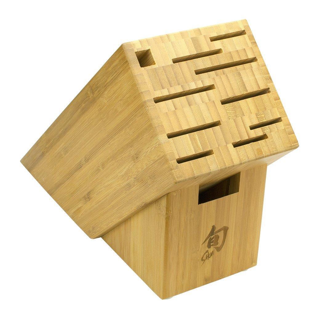 Shun 11-Slot Bamboo Knife Block - J. L. Hufford