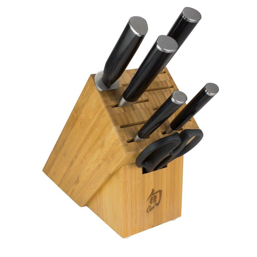 Shun Classic 7 Piece Knife Essential Block Set - J. L. Hufford