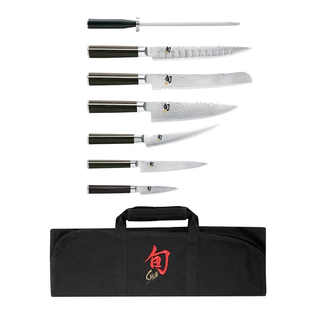 Shun Classic 8 Piece Knife Student Set - J. L. Hufford