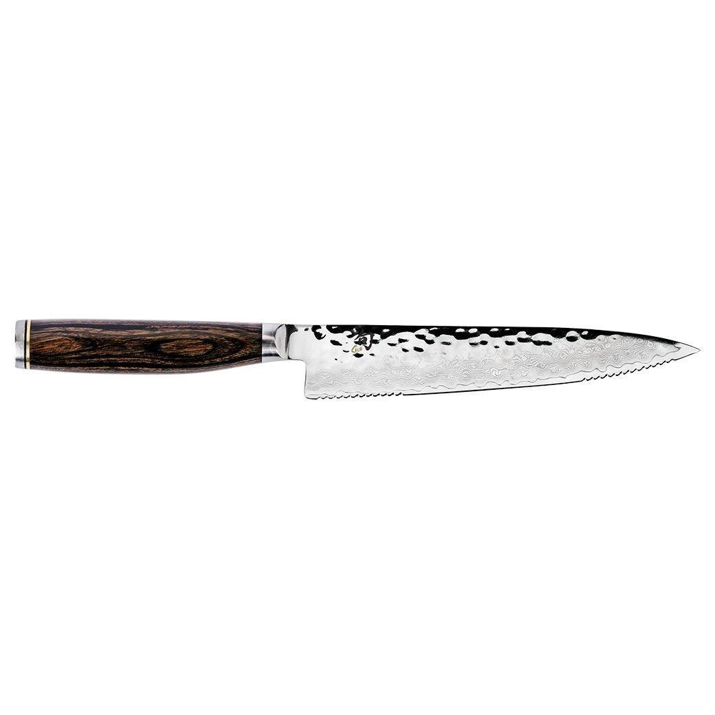 Shun Premier Serrated Utility Knife - 6.5″ - J. L. Hufford