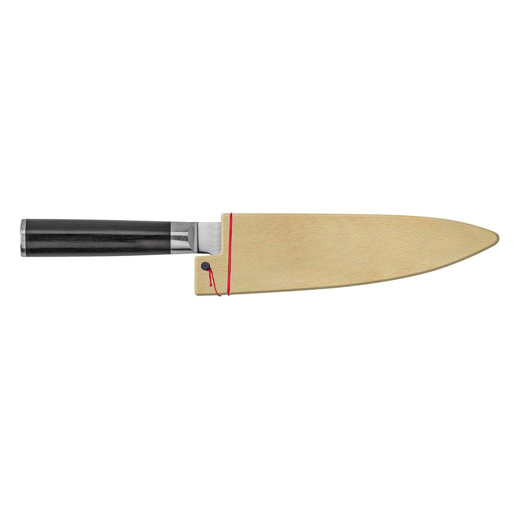 Shun Saya Sheath, Universal Fit for Chef and Santoku Knives, 7-8 Inch, Beech Wood - J. L. Hufford