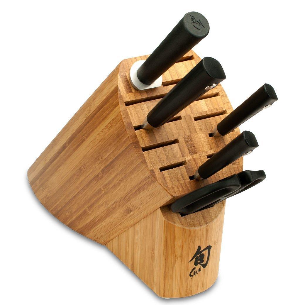 Shun Sora 6 Piece Basic Block Knife Set - J. L. Hufford