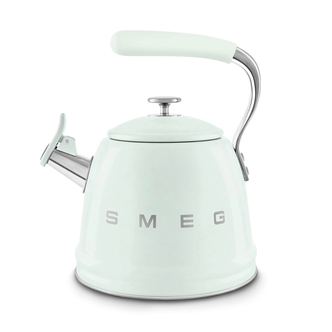 Pastel Green SMEG Whistling Kettle