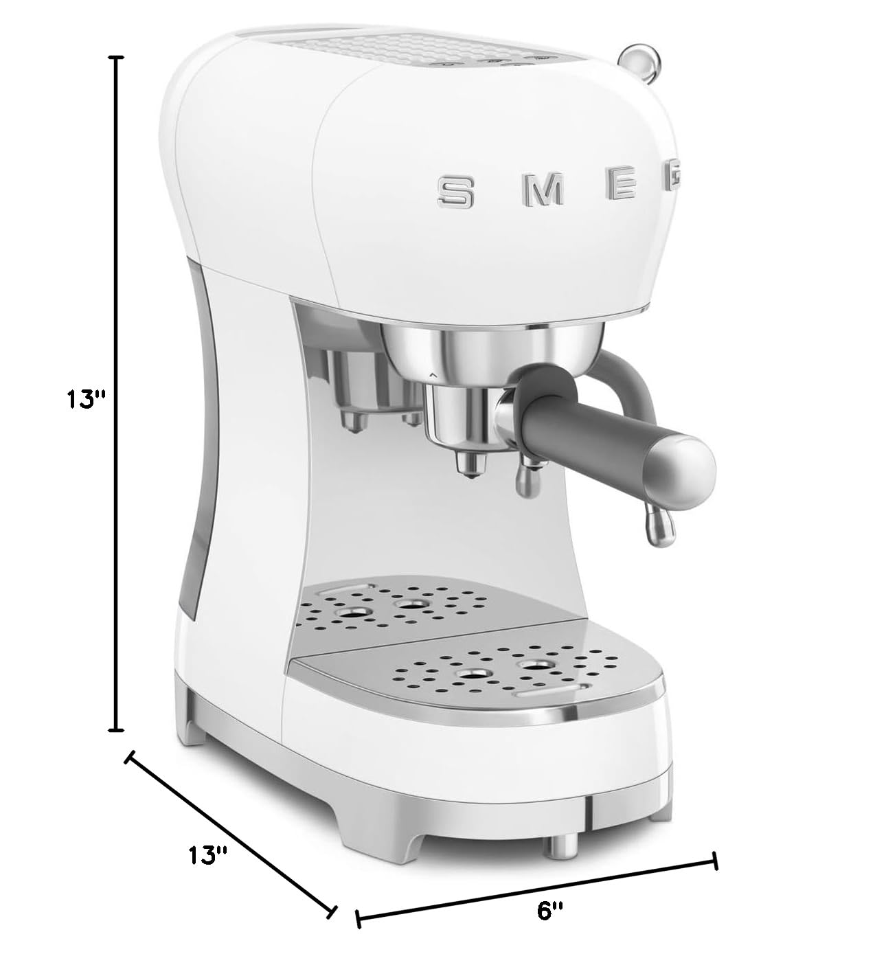 SMEG 50&#39;s Retro Line Espresso Machine, Made in Italy