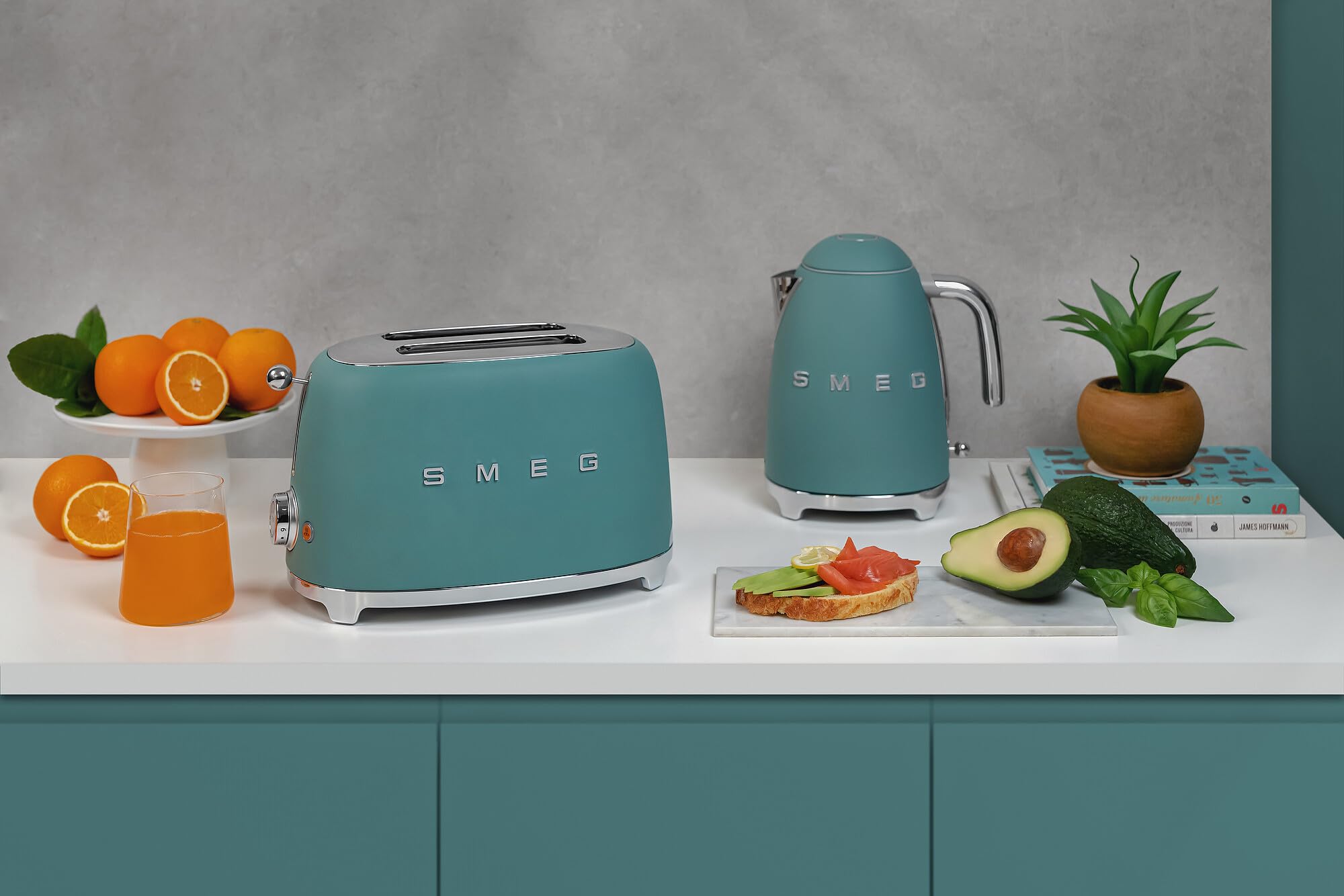 SMEG 50&#39;s Retro Style Electric 2-Slice Toaster