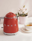 SMEG 50's Retro Style Electric Mini Kettle, 3 Cup