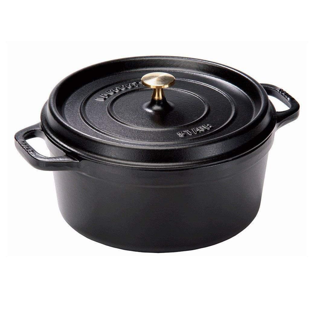 Staub Cast Iron Round Cocotte - Discover Gourmet