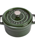 Staub Cast Iron 0.25-qt Mini Round Cocotte - Discover Gourmet