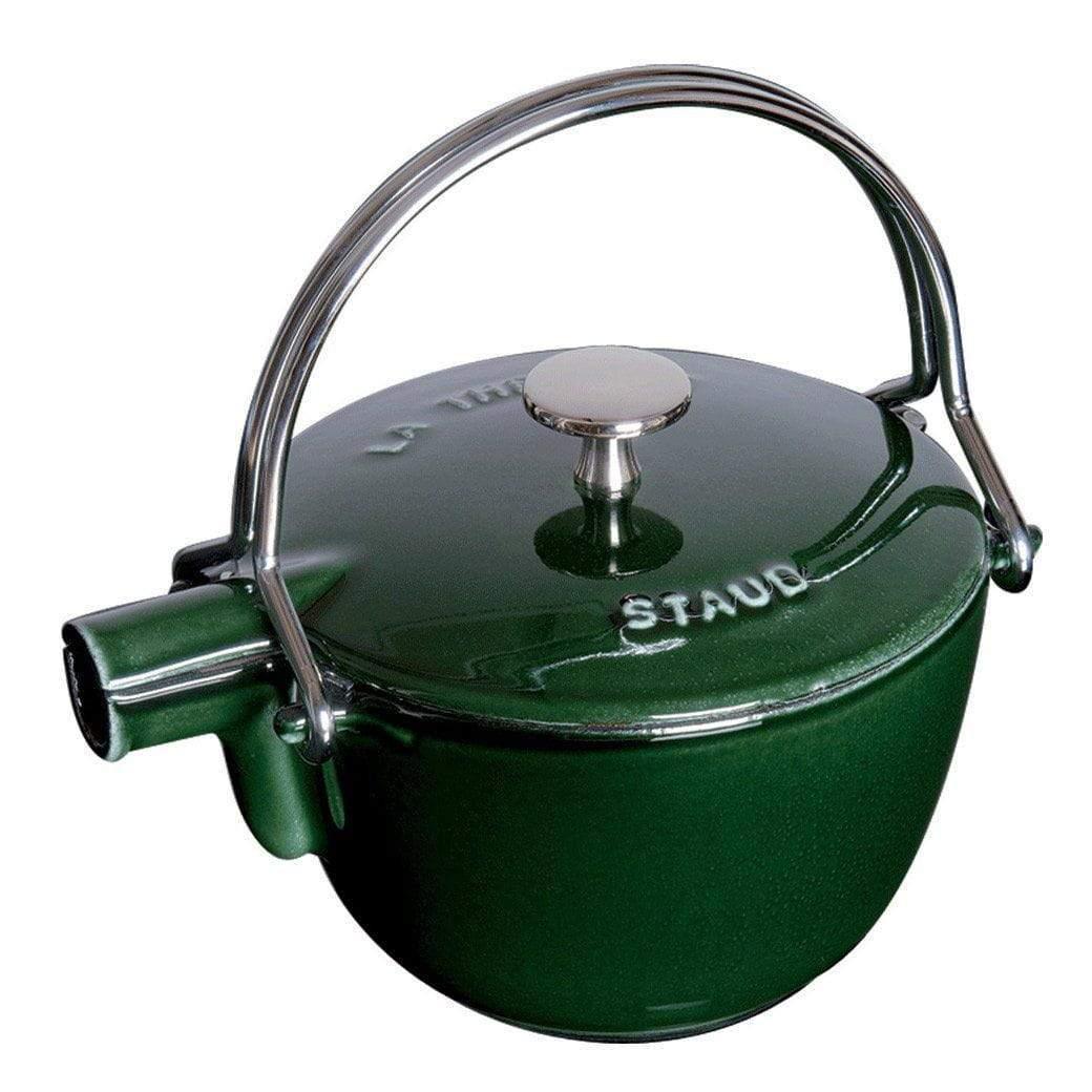 Staub Cast Iron 1-qt Round Tea Kettle - Discover Gourmet