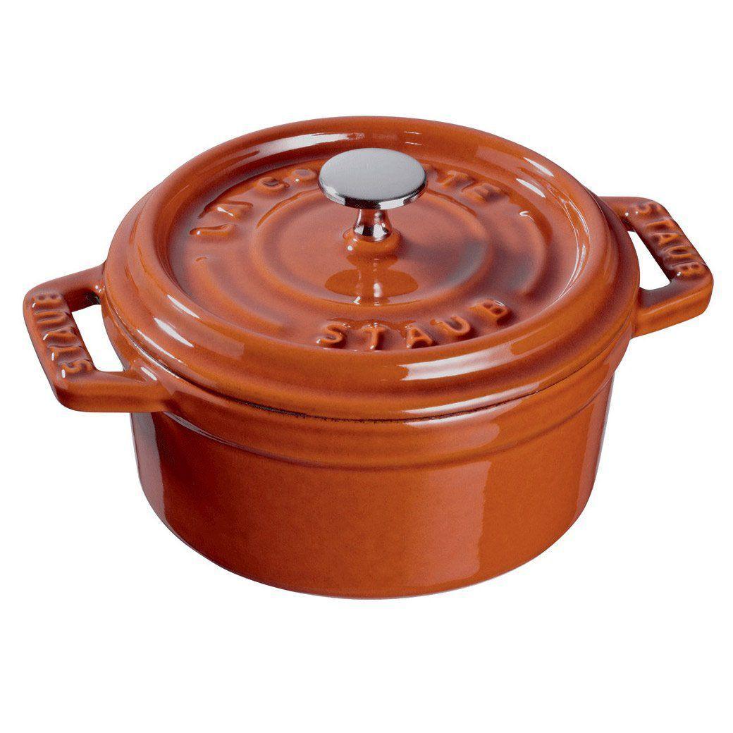 Staub Cast Iron 0.25-qt Mini Round Cocotte - Discover Gourmet