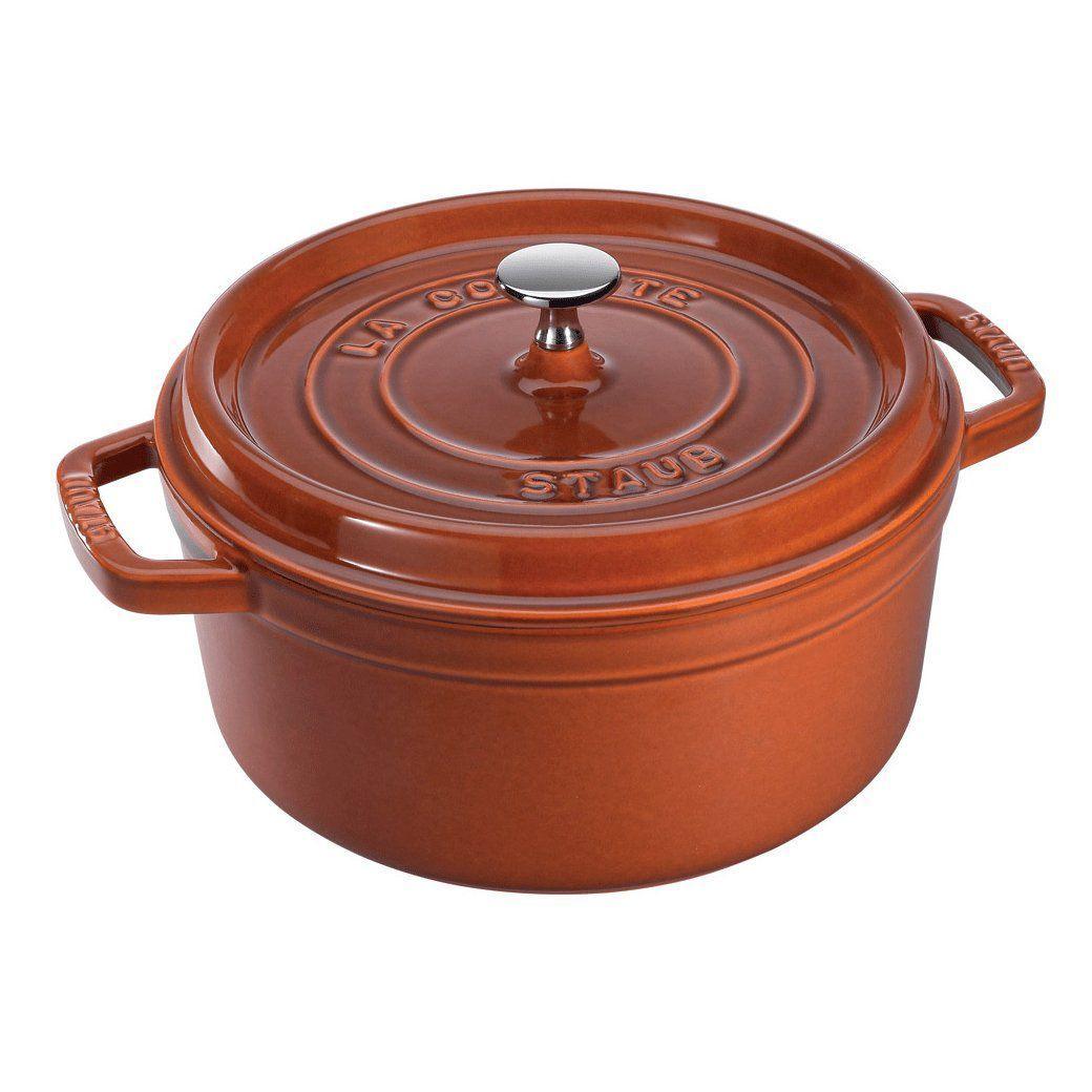 Staub Cast Iron 4-qt Round Cocotte - Discover Gourmet