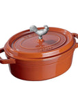 Staub Cast Iron 5.75-qt Coq au Vin Cocotte - Discover Gourmet