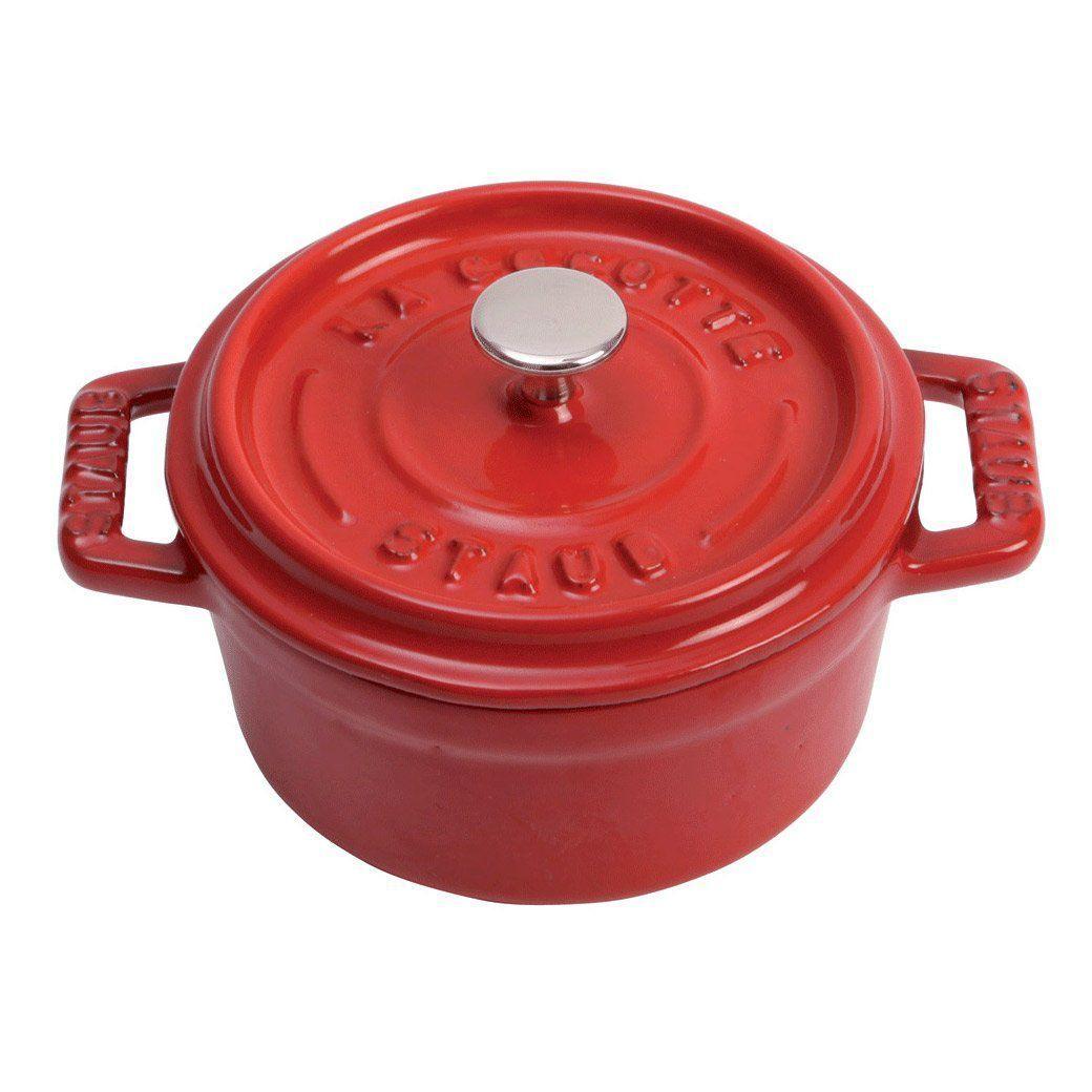 Staub Cast Iron 0.25-qt Mini Round Cocotte - Discover Gourmet