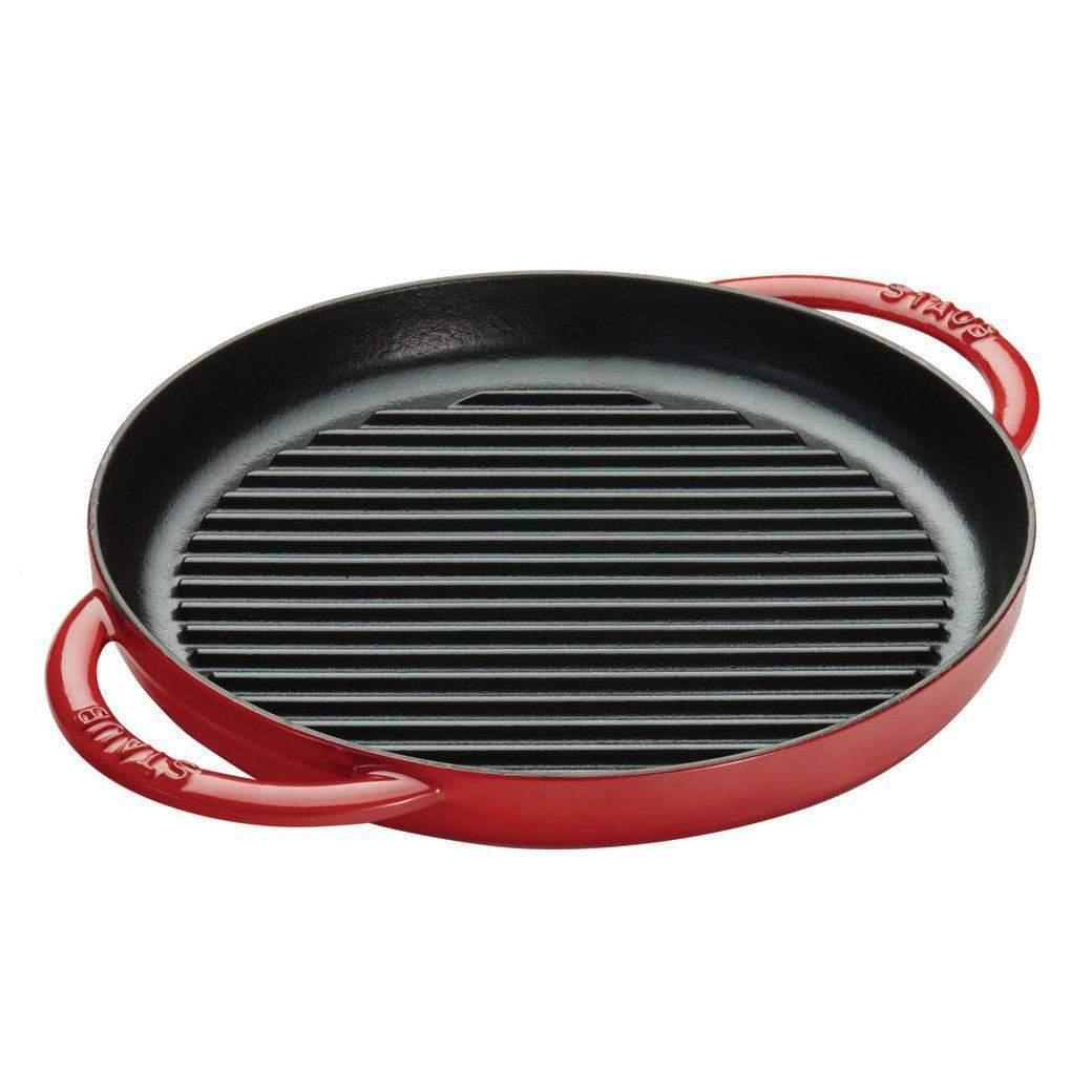 Staub Cast Iron 10″ Pure Grill - Discover Gourmet