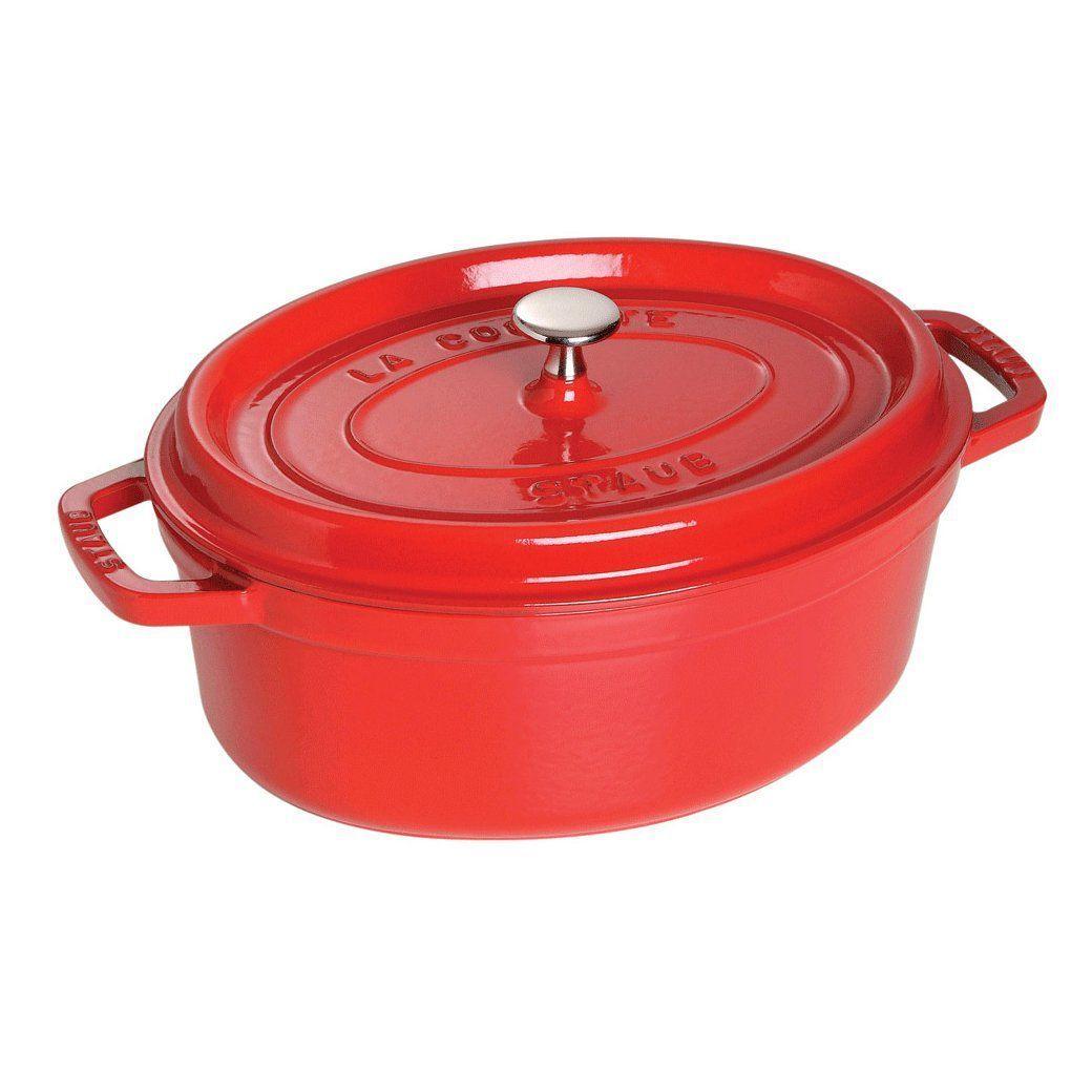 Staub Cast Iron 7-qt Oval Cocotte - Discover Gourmet