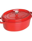 Staub Cast Iron 7-qt Oval Cocotte - Discover Gourmet