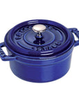 Staub Cast Iron 0.25-qt Mini Round Cocotte - Discover Gourmet