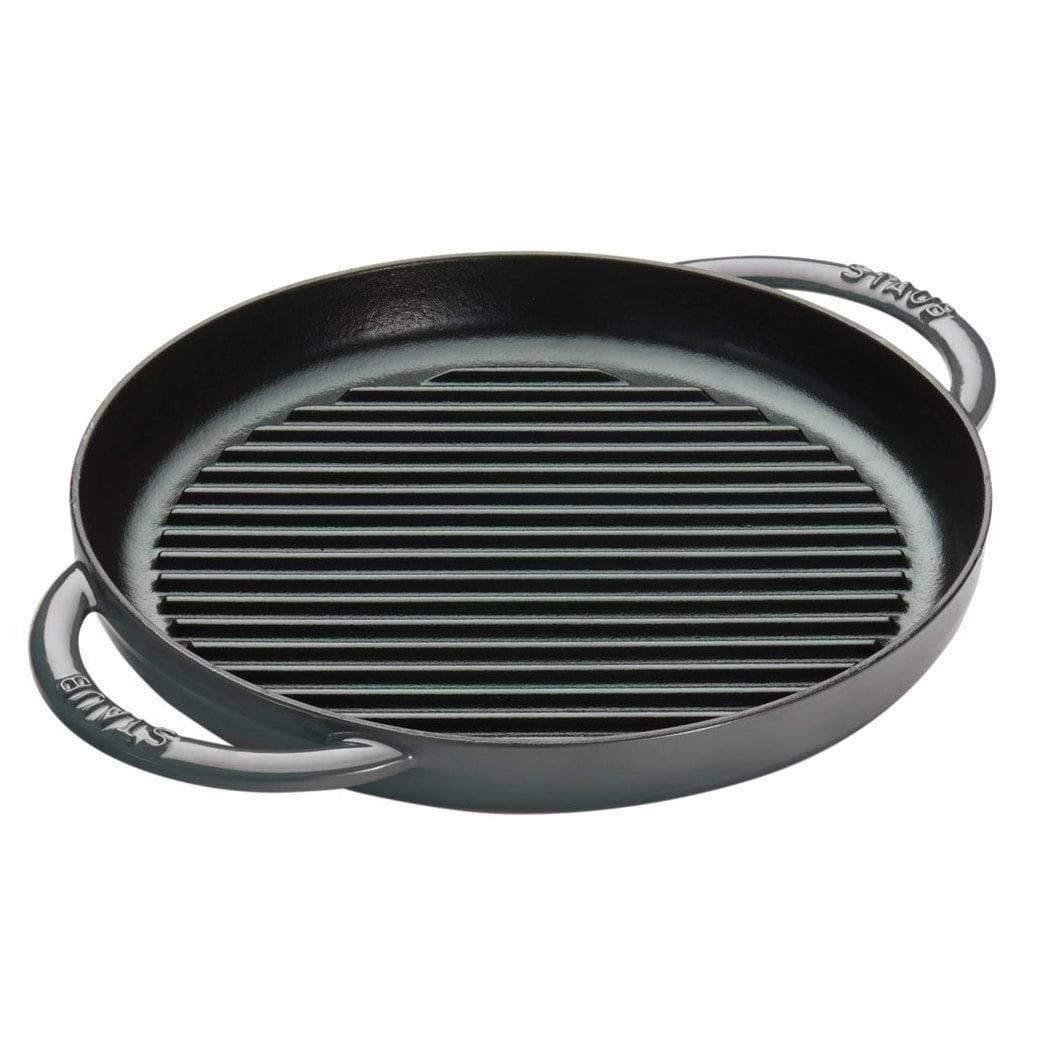 Staub Cast Iron 10″ Pure Grill - Discover Gourmet