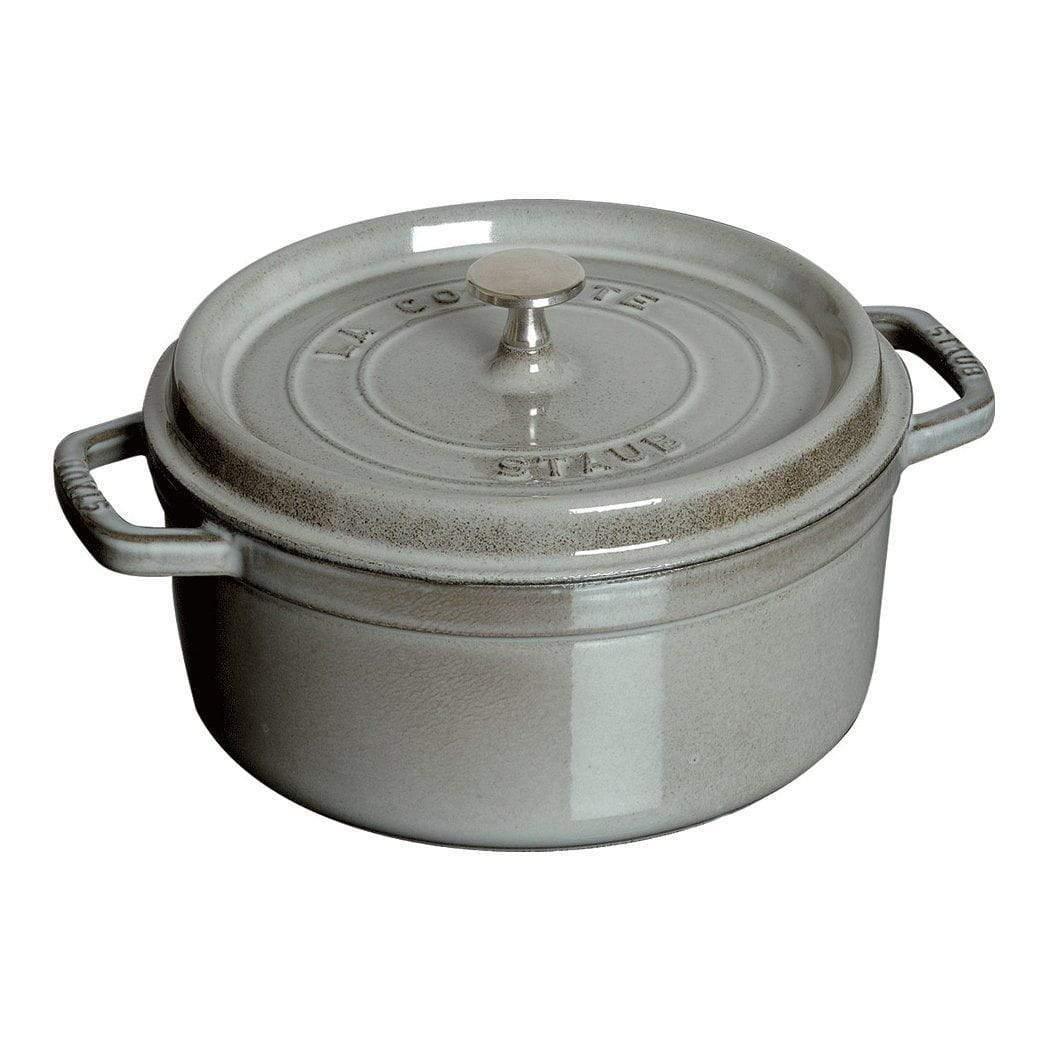 Staub Cast Iron 13.25-qt Round Cocotte - Discover Gourmet