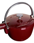 Staub Cast Iron 1-qt Round Tea Kettle - Discover Gourmet