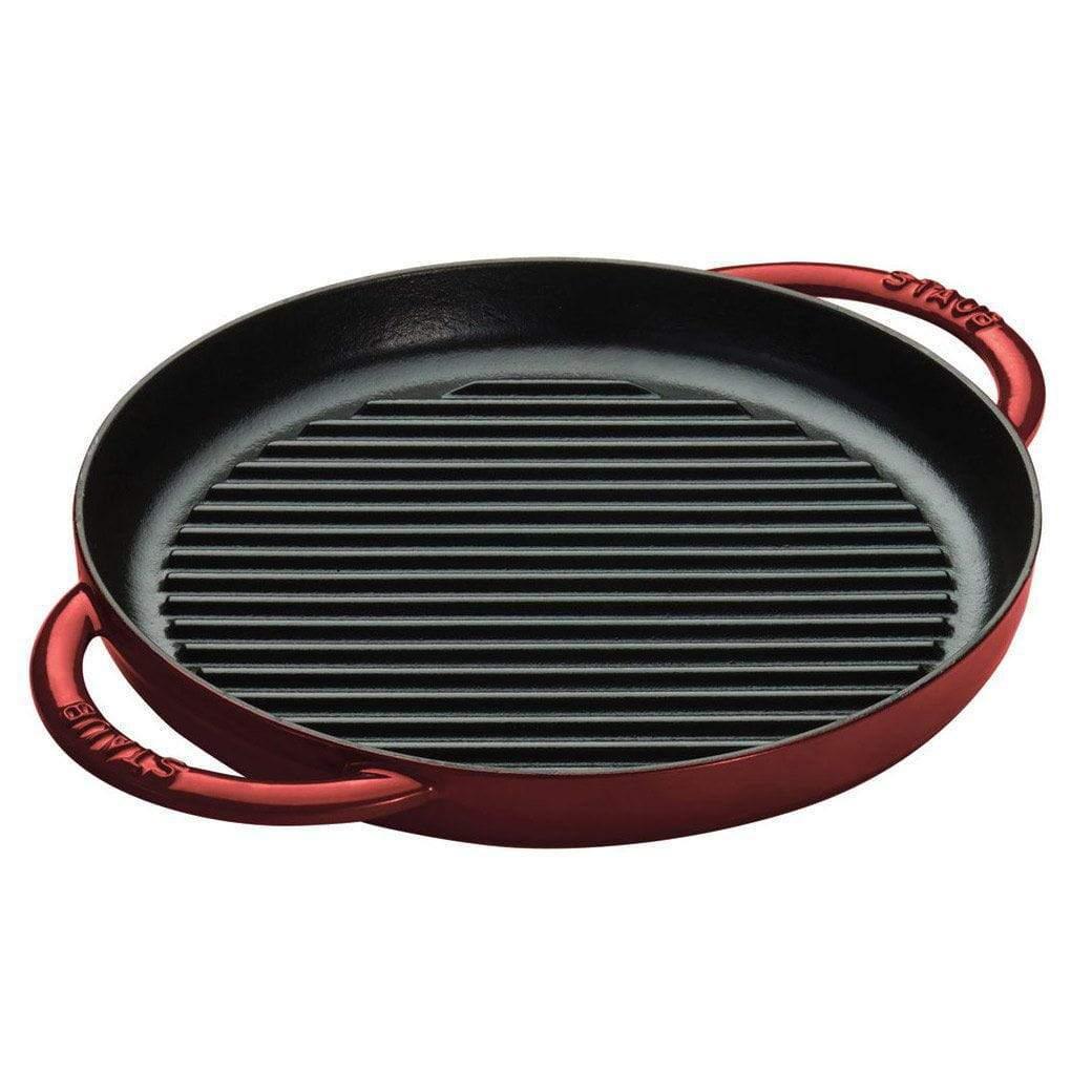 Staub Cast Iron 10″ Pure Grill - Discover Gourmet