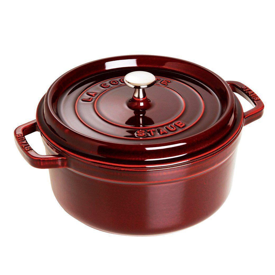 Staub Cast Iron 13.25-qt Round Cocotte - Discover Gourmet