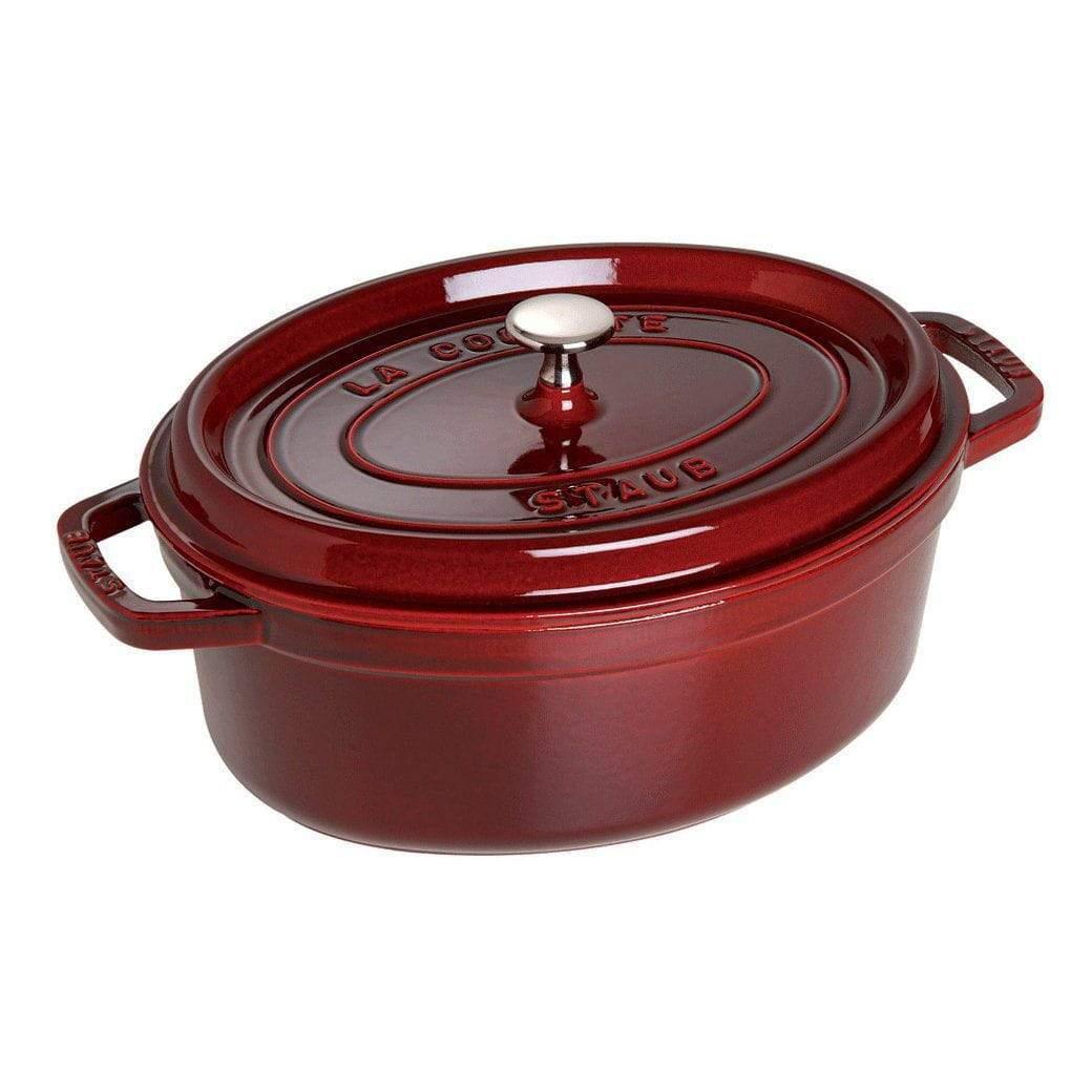 Staub Cast Iron 7-qt Oval Cocotte - Discover Gourmet