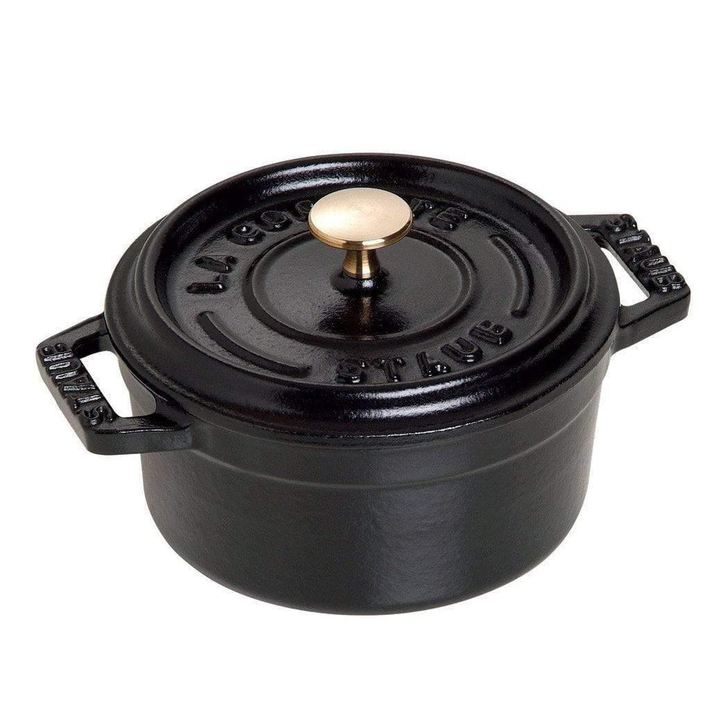 Staub Cast Iron 0.25-qt Mini Round Cocotte - Discover Gourmet