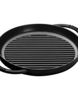 Staub Cast Iron 10″ Pure Grill - Discover Gourmet