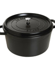 Staub Cast Iron 13.25-qt Round Cocotte - Discover Gourmet