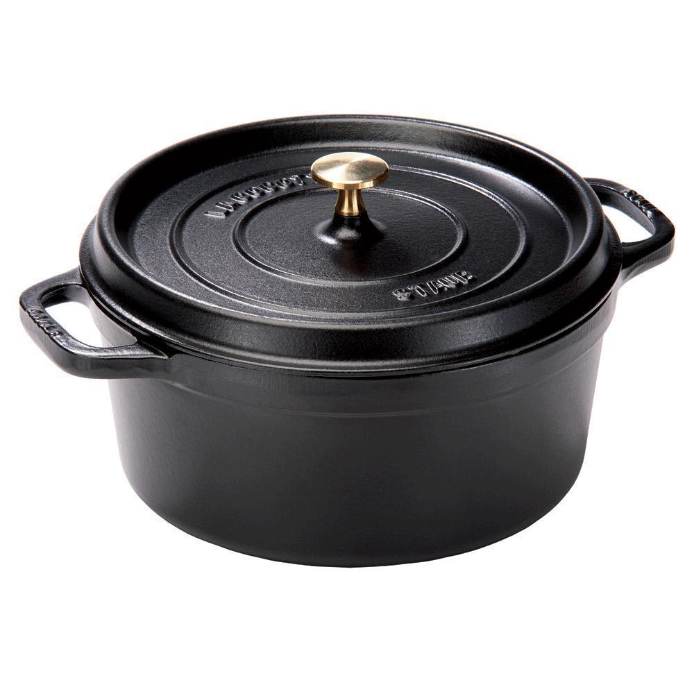 Staub Cast Iron 2.75-qt Round Cocotte - Discover Gourmet