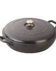 Staub Cast Iron 3.5 Qt. Braiser - Discover Gourmet