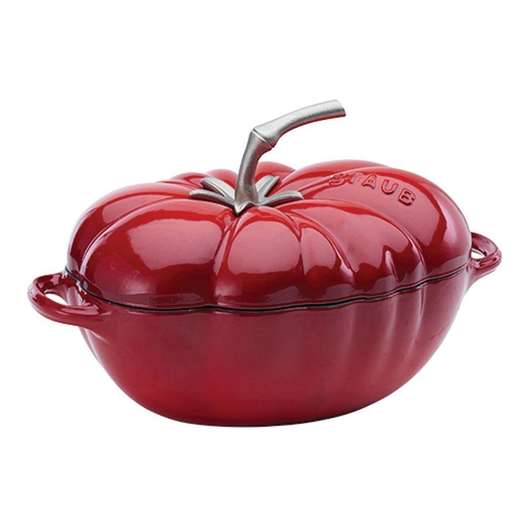 Staub Cast Iron 3-qt Tomato Cocotte - Cherry - Discover Gourmet