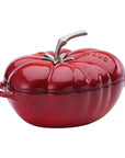 Staub Cast Iron 3-qt Tomato Cocotte - Cherry - Discover Gourmet