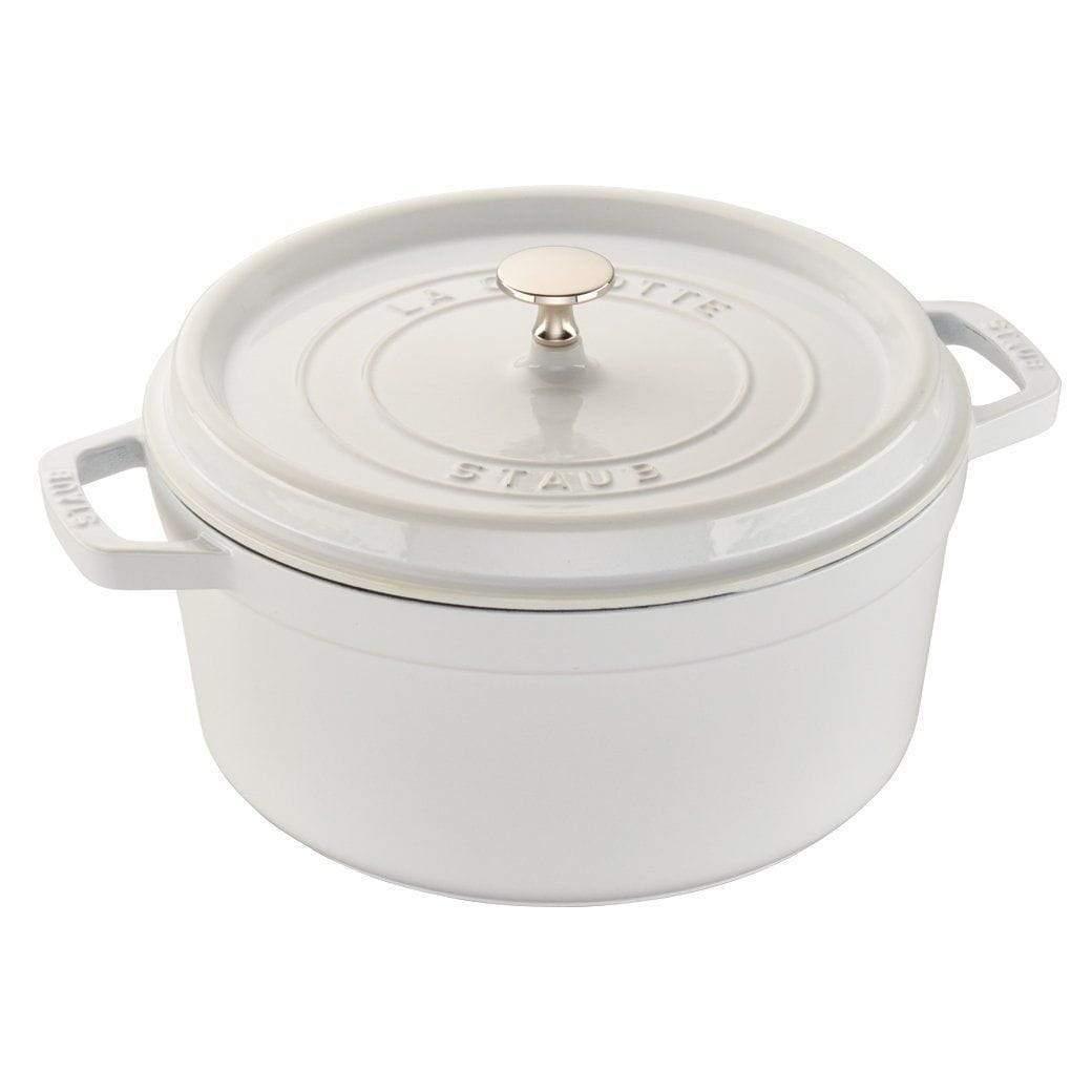 Staub Cast Iron 5.5-qt Round Cocotte - Discover Gourmet