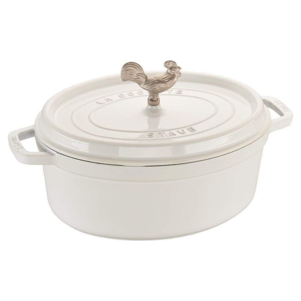 Staub Cast Iron 5.75-qt Coq au Vin Cocotte - Discover Gourmet