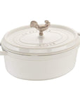 Staub Cast Iron 5.75-qt Coq au Vin Cocotte - Discover Gourmet