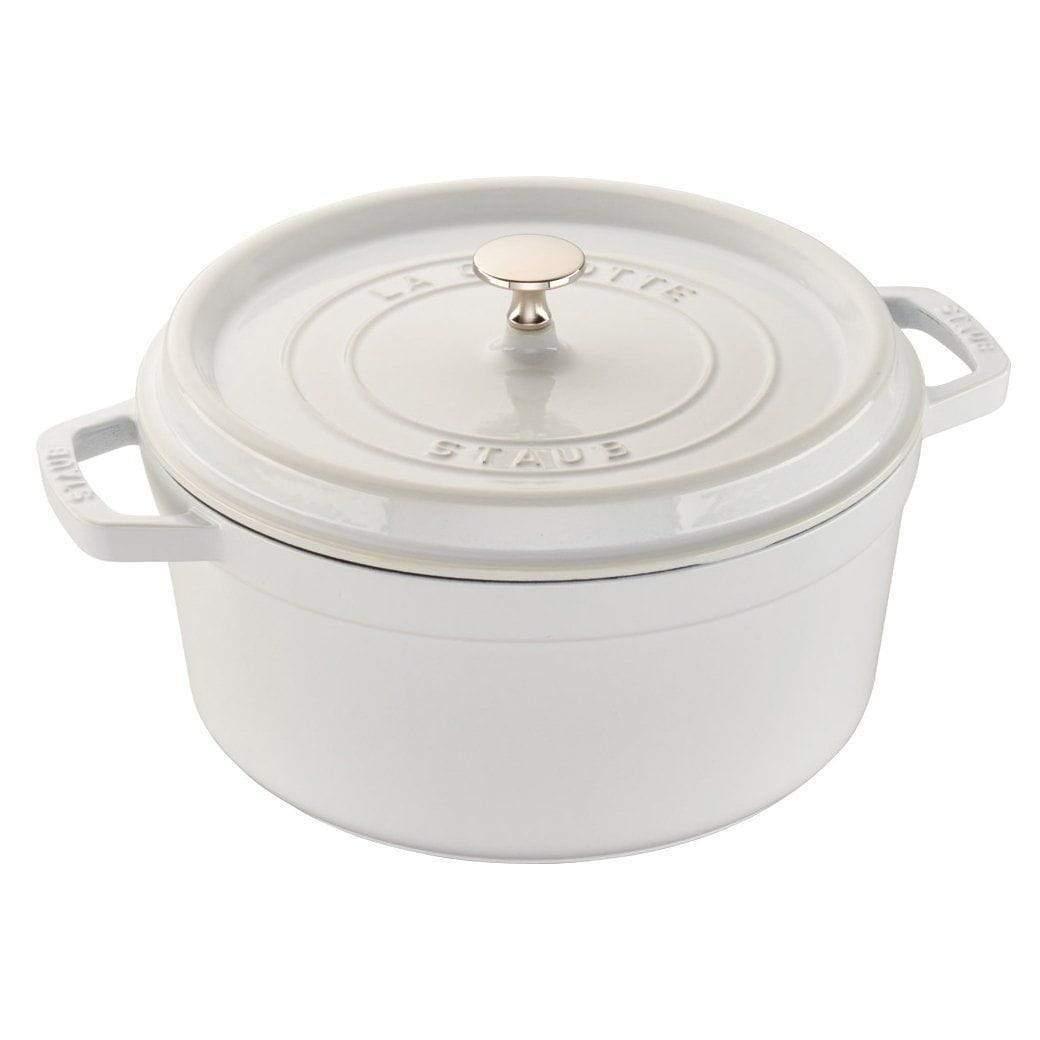 Staub Cast Iron 7-qt Round Cocotte - Discover Gourmet