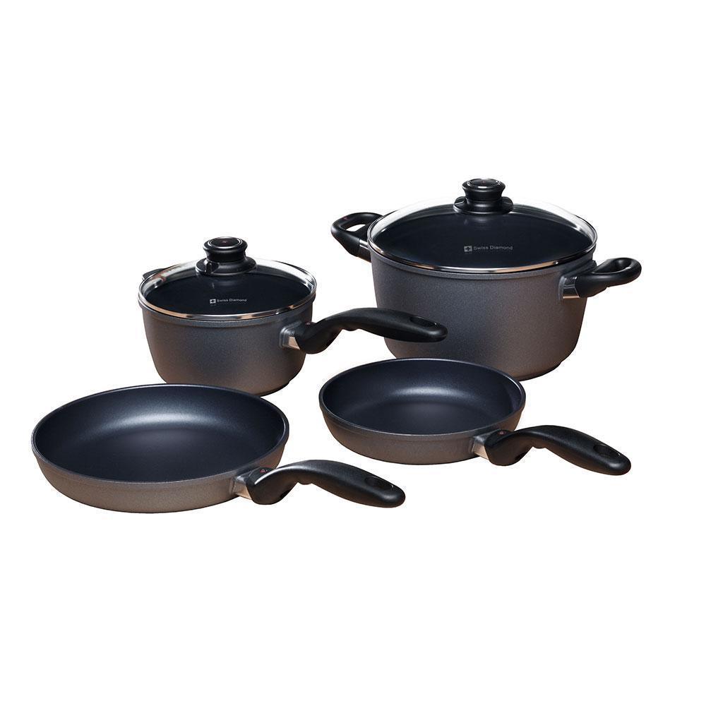 Swiss Diamond HD 6 Piece Cookware Set - Discover Gourmet