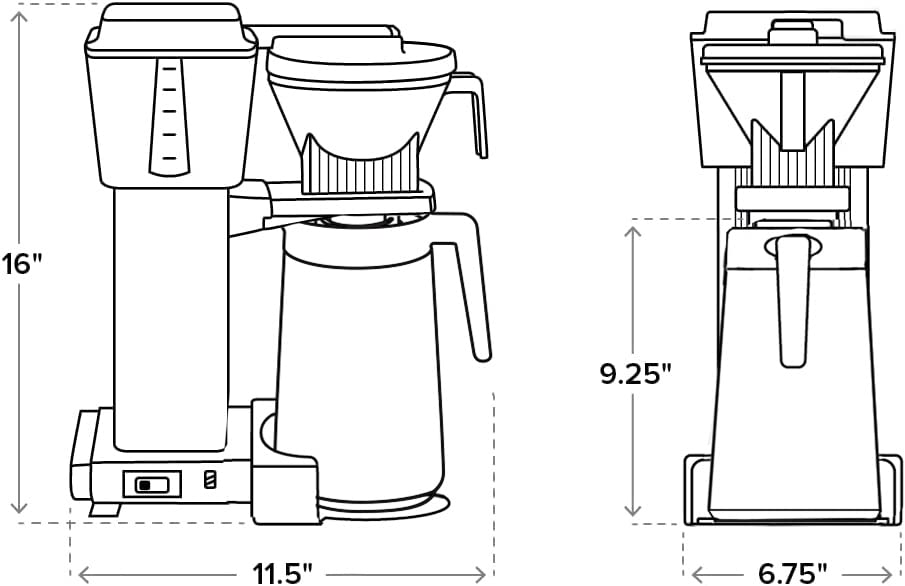 Technivorm Moccamaster KBGT 741 Coffee Brewer